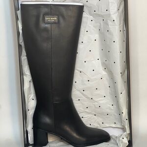 Kate Spade Aimee Tall Shaft Clean Calf Boots NWT 5
